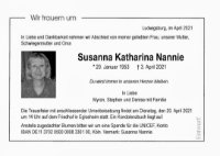 eine Anzeige